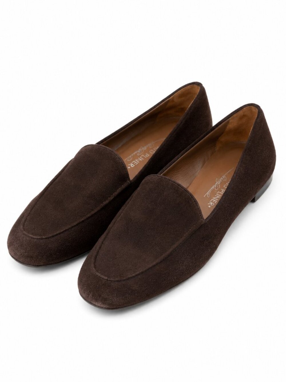 Donald J Pliner Brown Suede Italian Loafers Womens 8 Made in Italy